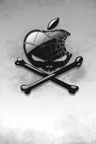 Apple Skull Wallpaper Download To Your Mobile From Phoneky