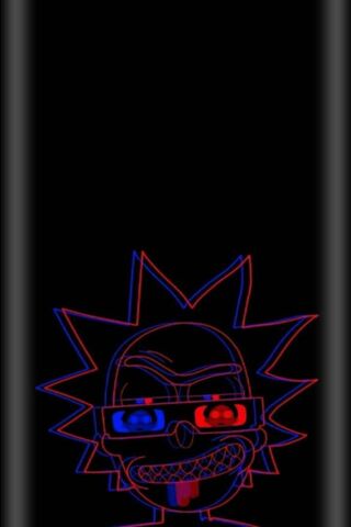 Rick Sanchez Wallpaper 4K, AMOLED, Rick and Morty