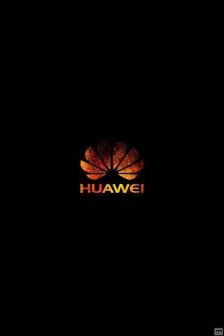 Shimmering Elegance: The Gold Huawei Logo ✨