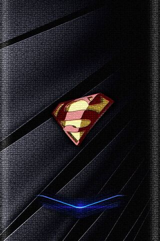 Heroic Elegance: The Superman Leather Emblem
