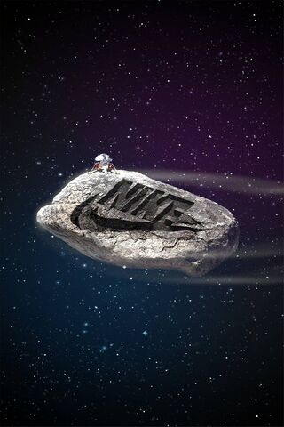 Nike's Cosmic Adventure: The Asteroid