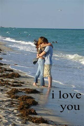 Seaside Embrace: A Love..