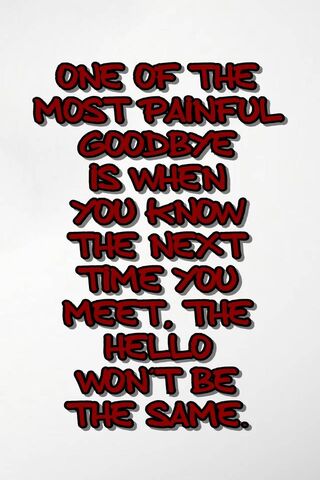 The Weight of Farewell