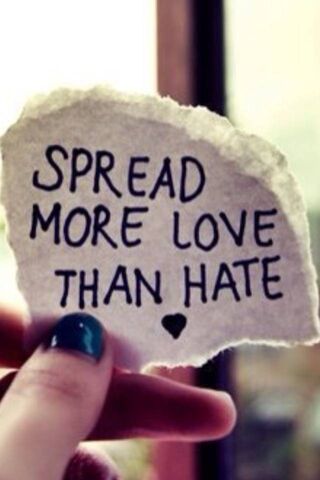 Choose Love Over Hate ❤️