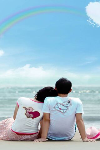 Love by the Shore 🌊❤️