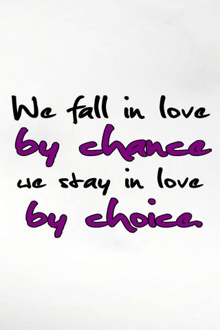 Chances and Choices