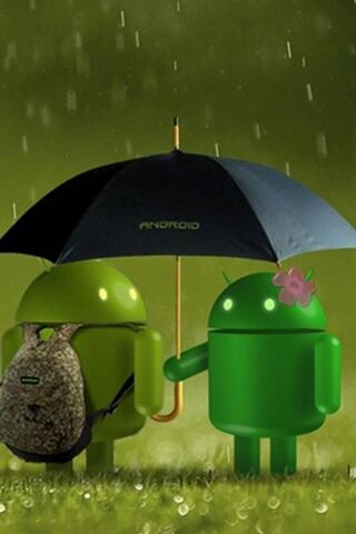 Android Affection: A Rainy Day Together ☔💚
