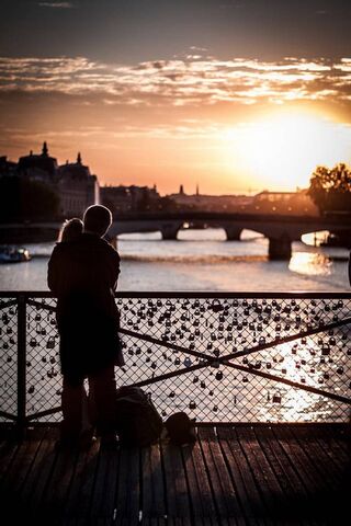 Sunset Embrace: A Love Story