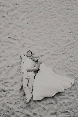 Eternal Embrace on Sandy Shores