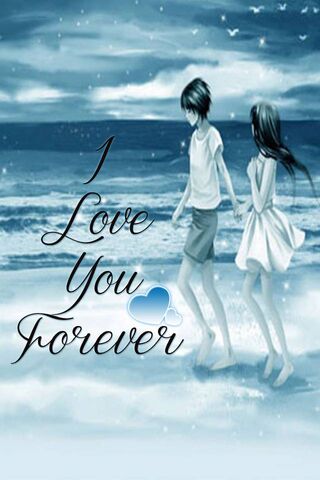 Eternal Love by the Shore 🌊❤️