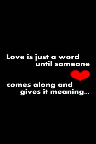 Love Meaning