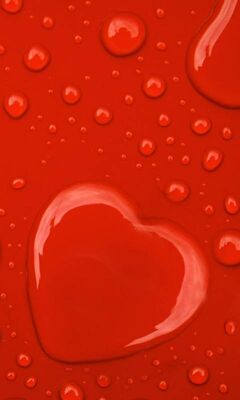 Heart Drop Wallpaper - Download to your mobile from PHONEKY