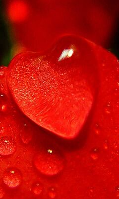 Aqua Heart Wallpaper - Download to your mobile from PHONEKY