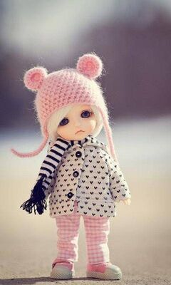 Cute Doll Wallpaper - Download to your mobile from PHONEKY