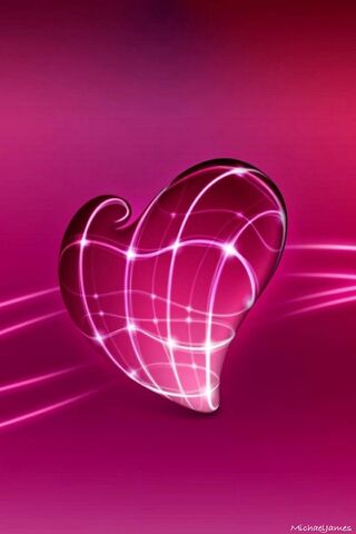 Radiant Love: A Heart in Motion 💖✨