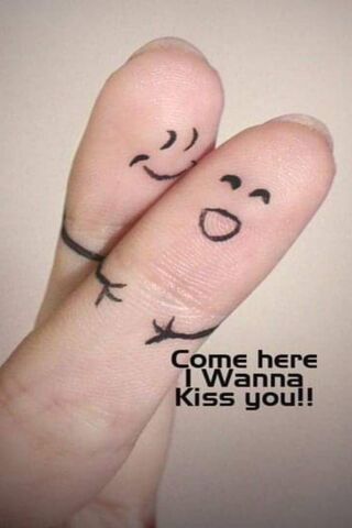 Fingers in Love: A Sweet Embrace 💕