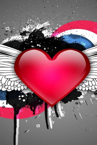 Wings of Affection: A Heart's Embrace ❤️✨