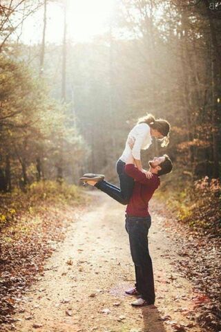 Love in the Autumn Glow 🍂❤️