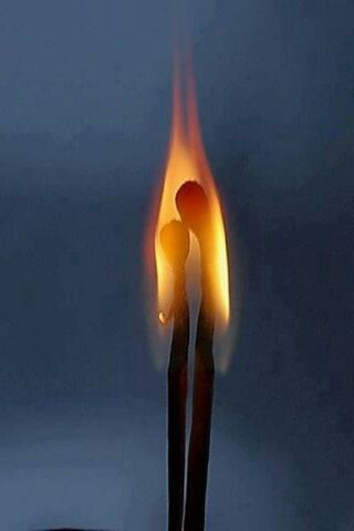 Dancing Flames: A Fiery Connection 🔥❤️