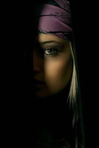 Shadows of Intrigue: The Enigmatic Gaze