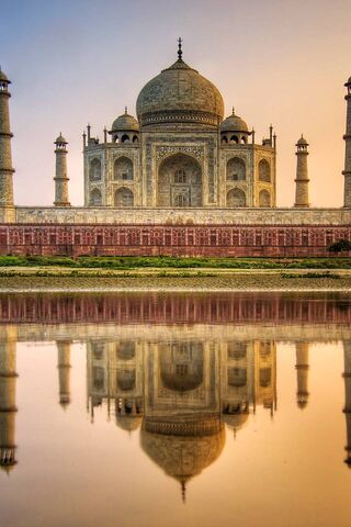The Majestic Reflection of Love: Taj Mahal