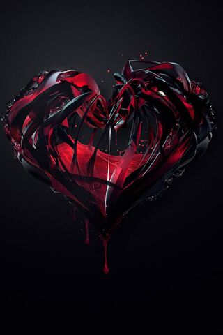 Crimson Whispers of the Heart ❤️