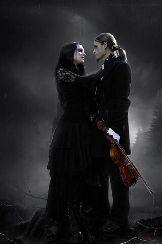 Gothic Love Couple