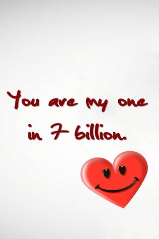 One In Seven Billion