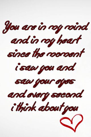 Endless Thoughts of You ❤️