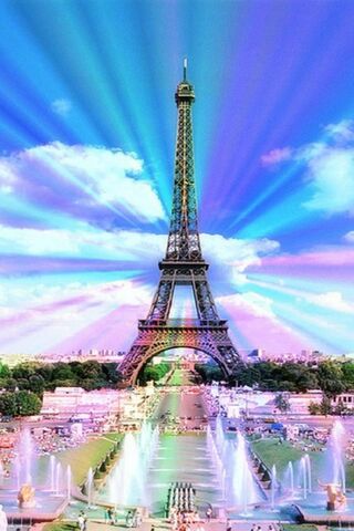 Eiffel's Radiant Embrac..