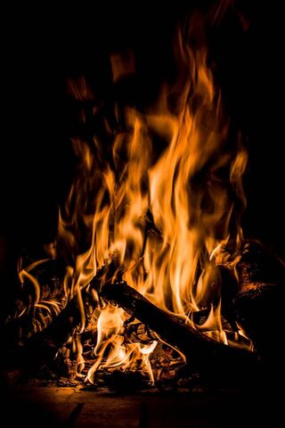 Dancing Flames: The Heart of the Fire