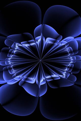 Mystical Blue Blossom 🌸✨