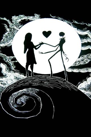 A Spooky Love Story Under the Moonlight 🌙💀