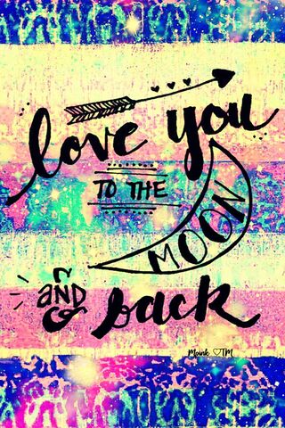 Cosmic Affection: Love You to the Moon 🌙❤️