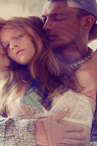 Embracing Love: A Dreamy Connection 💞