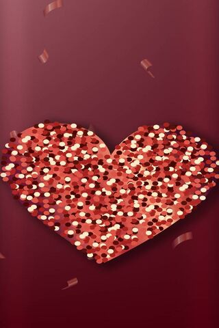 Sparkling Love: A Heart..