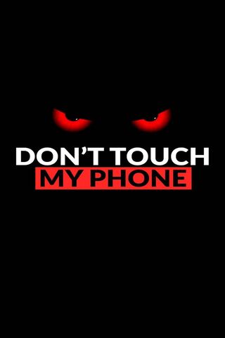 Não toque no meu celular