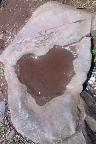 Nature's Heart: A Love Carved in Stone ❤️