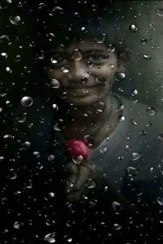 Whispers of Innocence: A Boy and His Rose 🌹