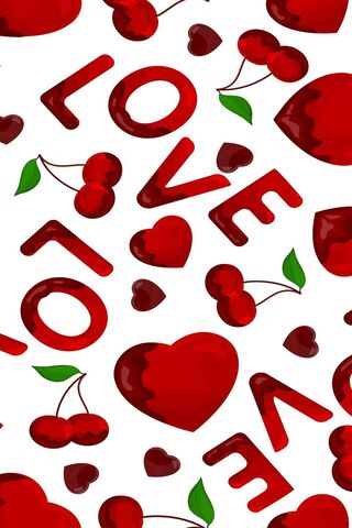 Sweet Love Patterns 🍒❤️