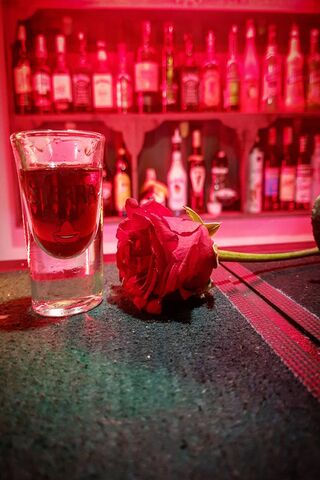 Whisky Romance: A Toast to Love 🥃🌹