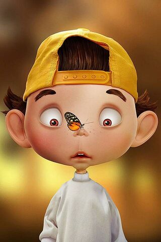 Whispers of Wonder: A Boy's Encounter with Nature