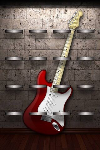 Rockin' Red: The Iconic Guitar