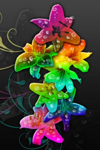 Vibrant Blooms: A Splas..