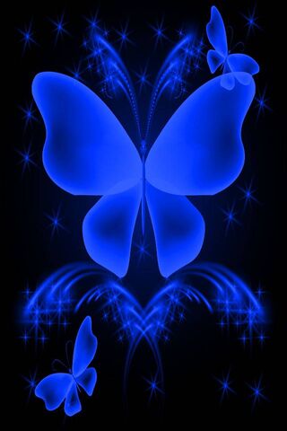 Mystical Blue Butterfly..