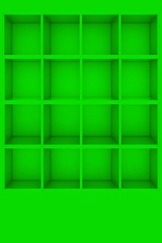 Vibrant Green Shelf: A Canvas for Creativity 🌿✨