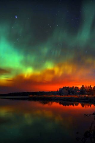 Aurora Dreams: Nature's Light Show 🌌✨
