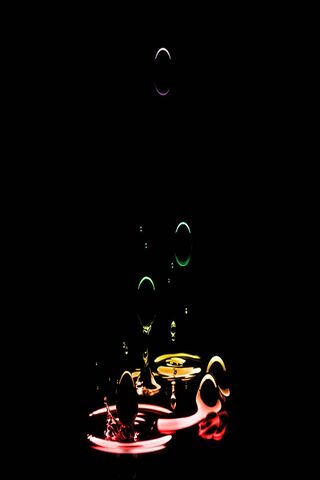 Mystical Bubbles in the Dark