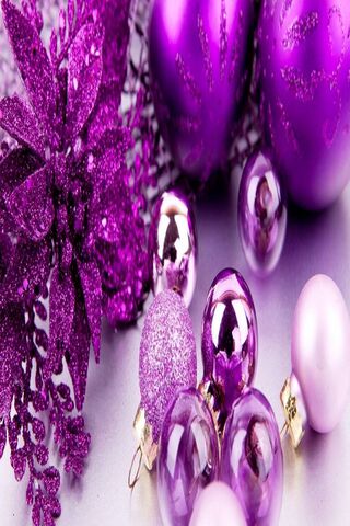 Purple Wonderland: A Festive Touch