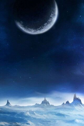Mystical Moonlit Landscape 🌙✨